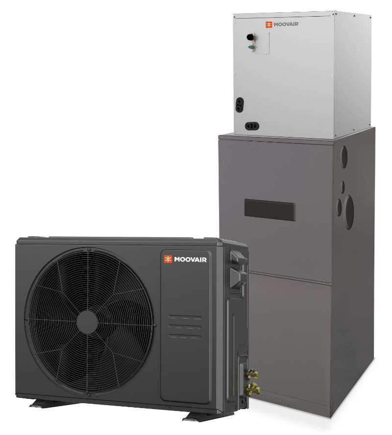 Thermopompe centrale Moovair